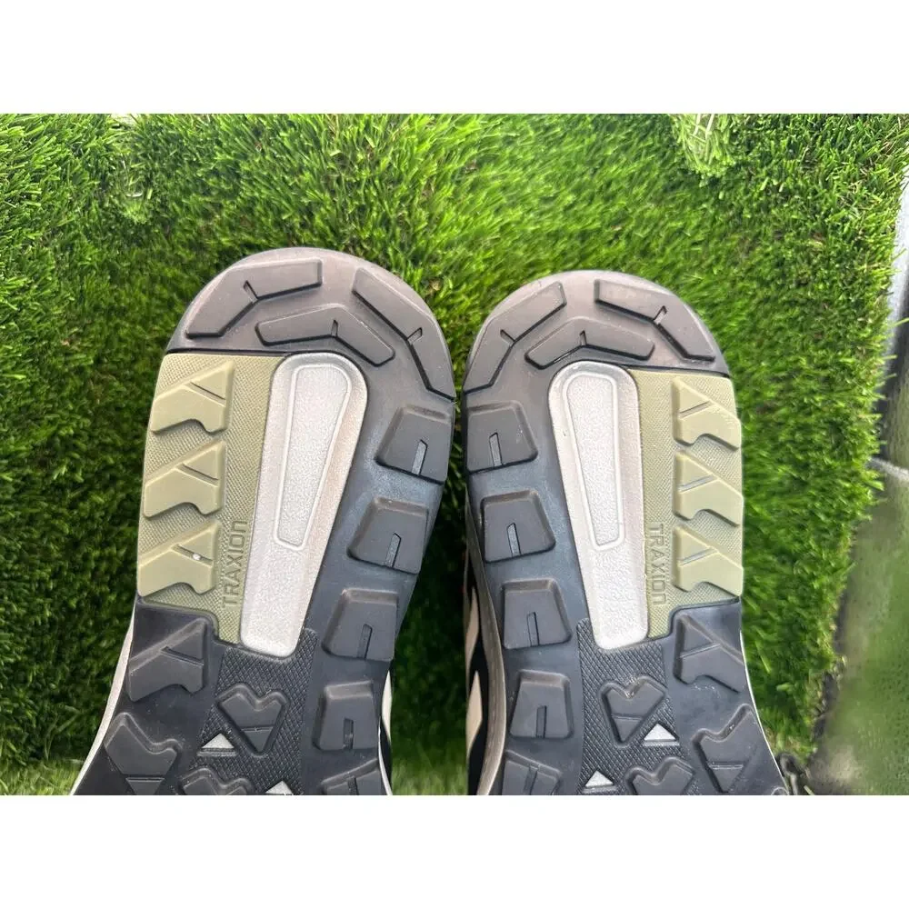 Adidas Terrex Anylander ID0894 Athletic Sneaker Men's 12 Green Textile Hiking